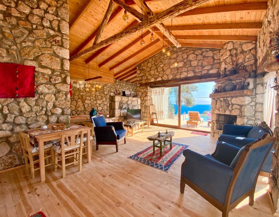 Shavilla Kalkan - Yali ' Da Korunakli 1+1 Villa Патара Экстерьер фото